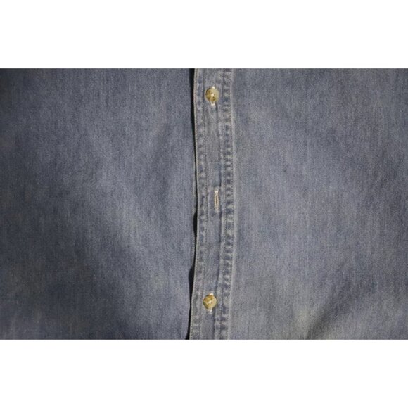 VTG Crable Sportswear ButtonUp Shirt Men XXL Blue Ohio State Buckeyes Embroidery - Picture 5 of 10